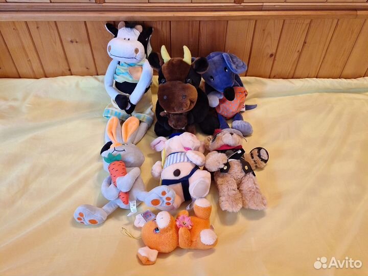 Мягкие игрушки пакетом
