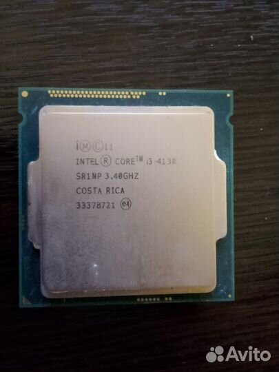 Процессор intel core i3 4130