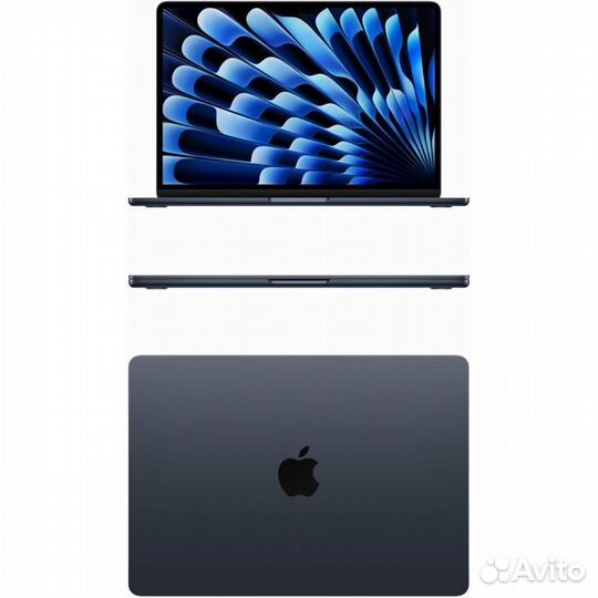 Macbook air 15 дюймов Midnight Blue 8 gb 256 gb