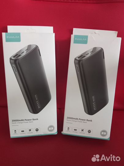 Повербанк kuulaa 20000 mah новый