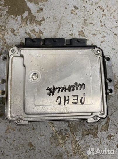 Renault scenic 2 блок управления двигателем