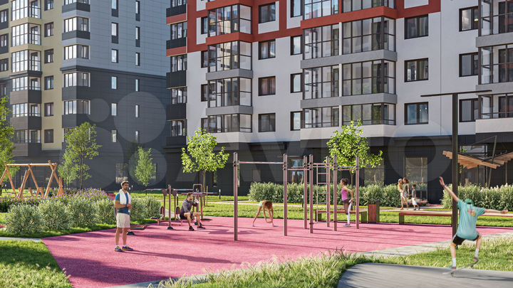 1-к. квартира, 50,9 м², 2/16 эт.