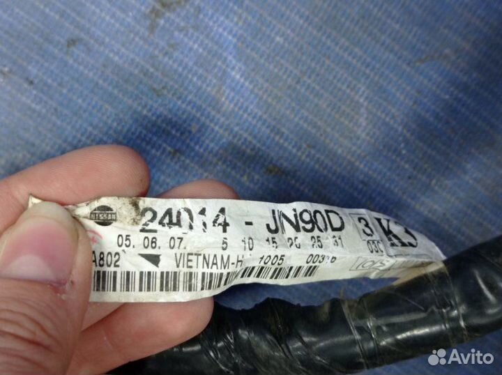 Проводка салона Nissan Teana J32 седан 2008