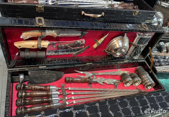 Шашлычный набор в кейсе