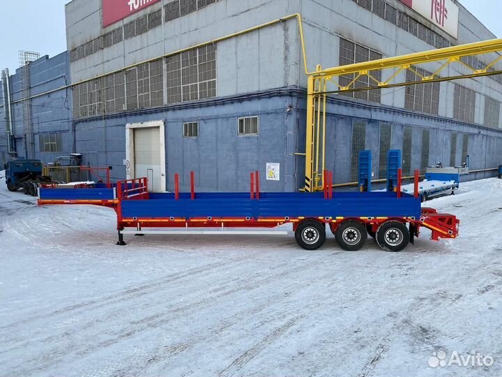 Полуприцеп трал (тяжеловоз) Политранс ТСП 94163, 2023