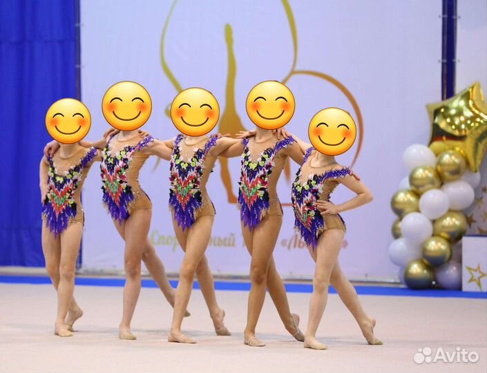 Групповые купальники для художественной гимнастики