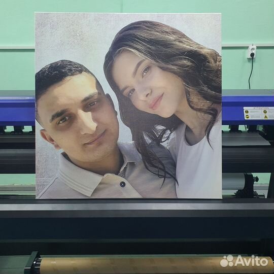 Печать фото на холсте