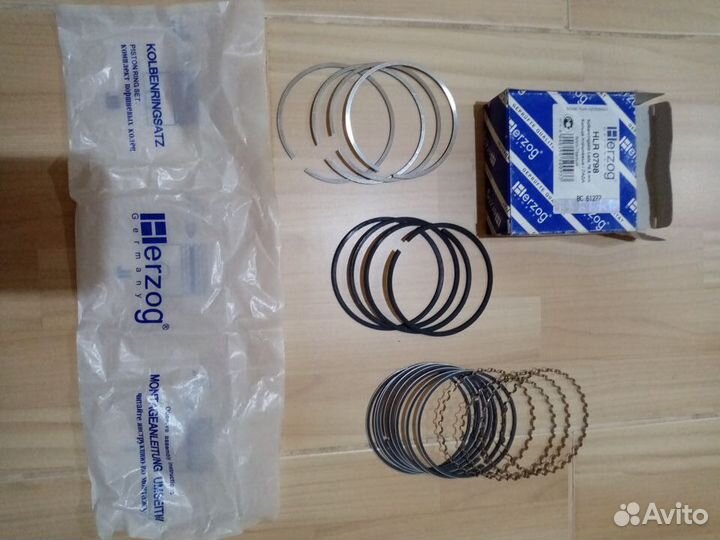 Кольца поршневые 