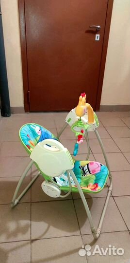 Детские электронные качели для ficher price