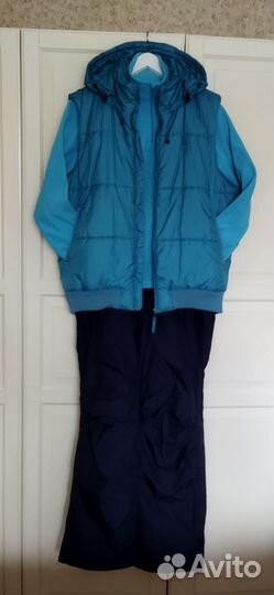 Зимние брюки, жилет и флисовая кофта