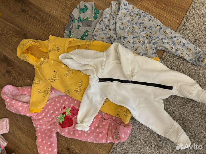 Детские вещи пакетом 68-74