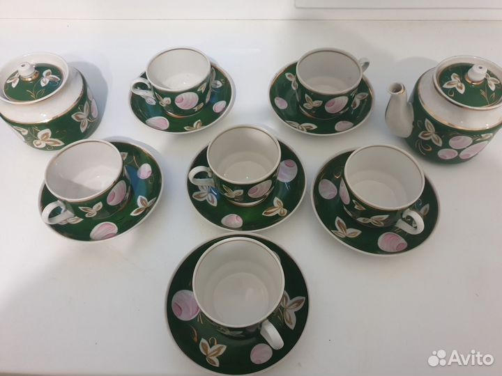 Сервиз чайный сливы Вербилки