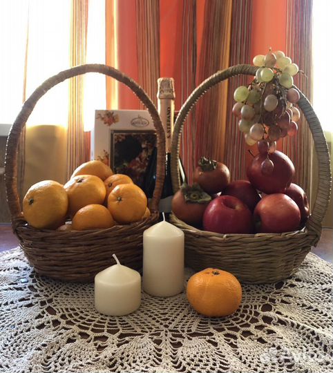 Корзина плетеная