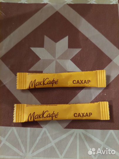 Сахар в стиках для коллекции