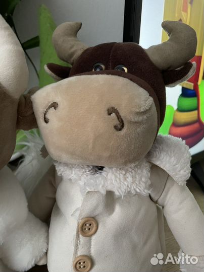 Игрушка мягкая Корова