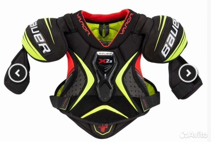 Новый нагрудник хоккейный bauer x 2.9 JR L