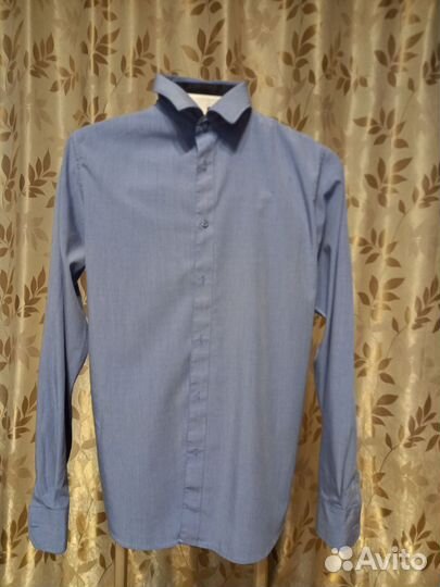 Рубашка школьная 164 170 для мальчика