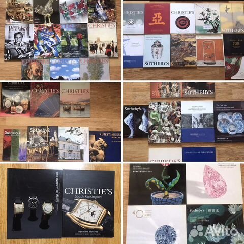 Каталог аукциона Sotheby’s christie’s и др