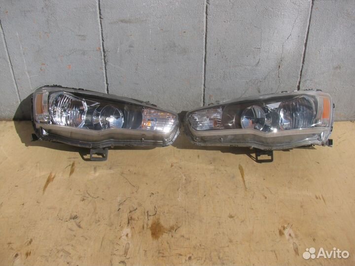 Фары Mitsubishi Lancer 10 галоген