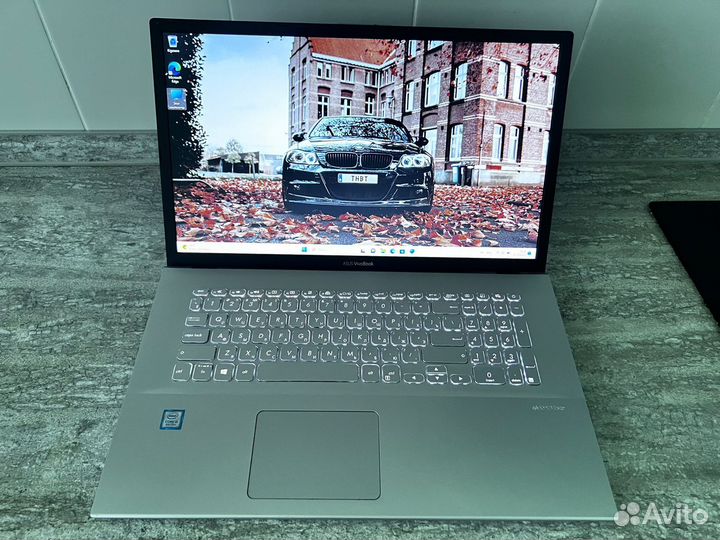 Asus 17ка i3-8145U/Full HD/16 Gb/SSD128/HDD1000 Gb