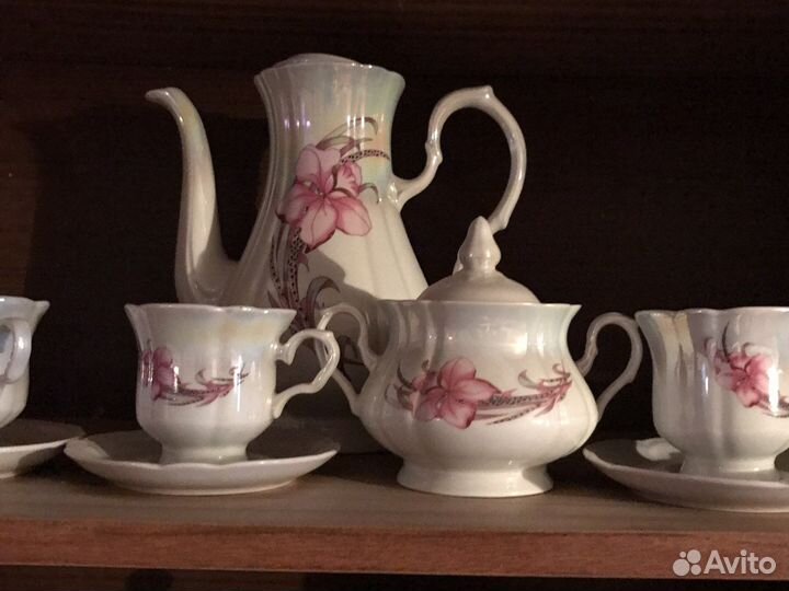 Чайно кофейный сервиз