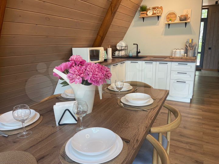 Дом 95 м² на участке 80 сот.