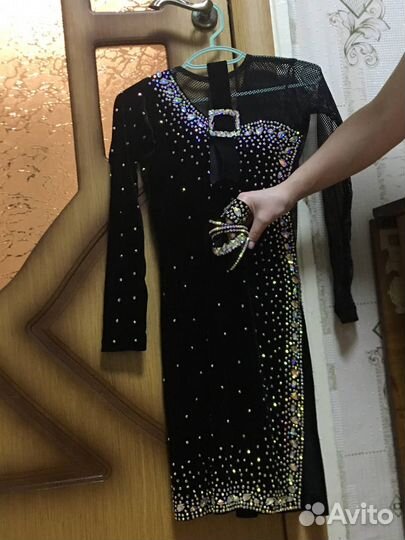 Платье бальное, латина