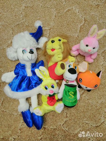 Игрушки мягкие