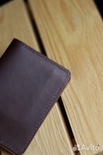 Обложка для автодокументов из натуральной кожи