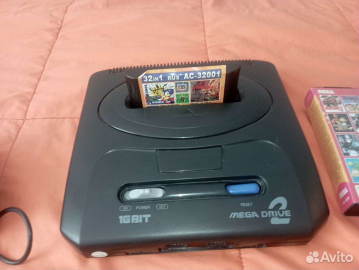 Sega mega drive 2 с играми