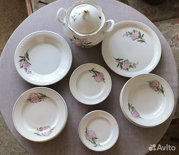 Тарелки Блюда Супница тфз 24 предмета