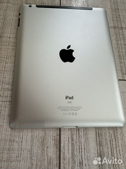 Планшет apple iPad A1430 64 Гб