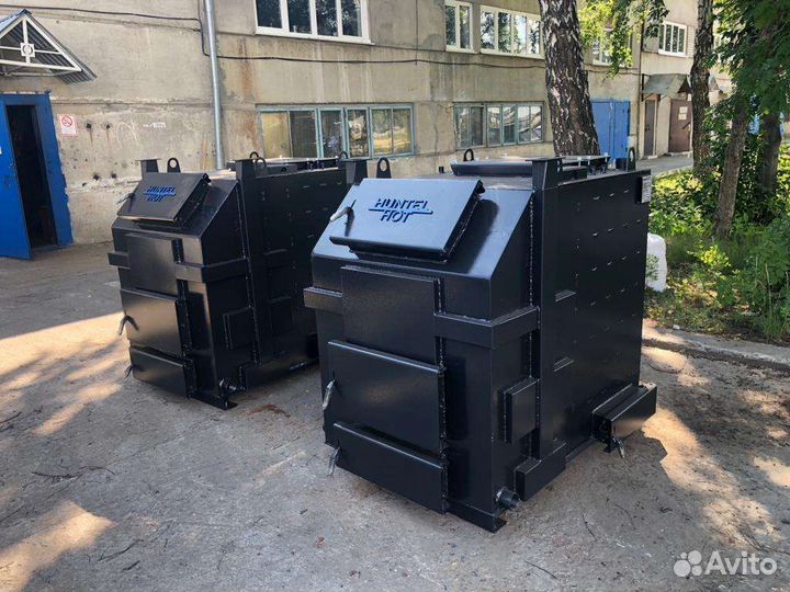 Твердотопливный котел длительного горения