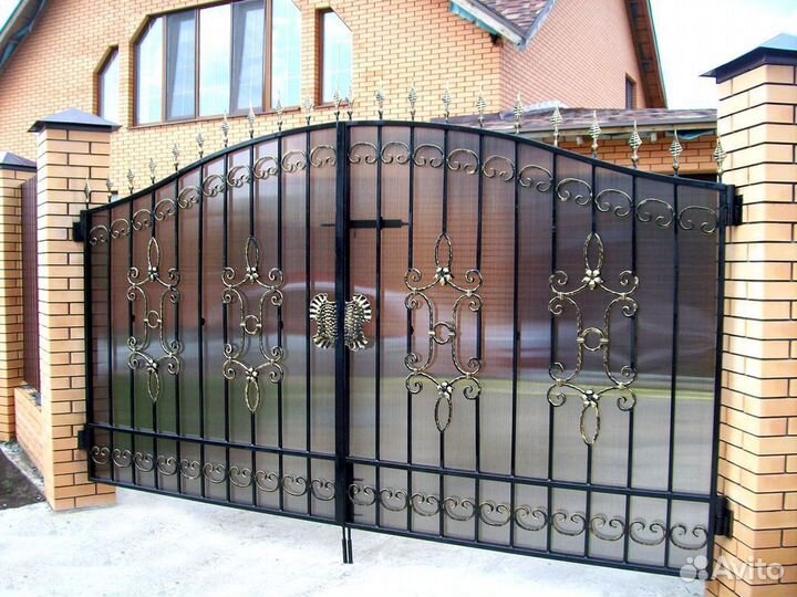 Кованые ворота самовывоз