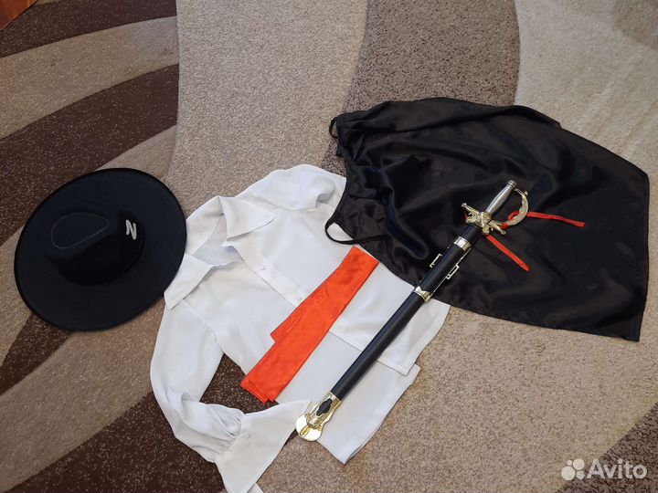 Карнавальный костюм Зорро