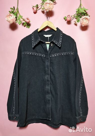 Стильная рубашка 52 54 Only Carmakoma Дания Новая