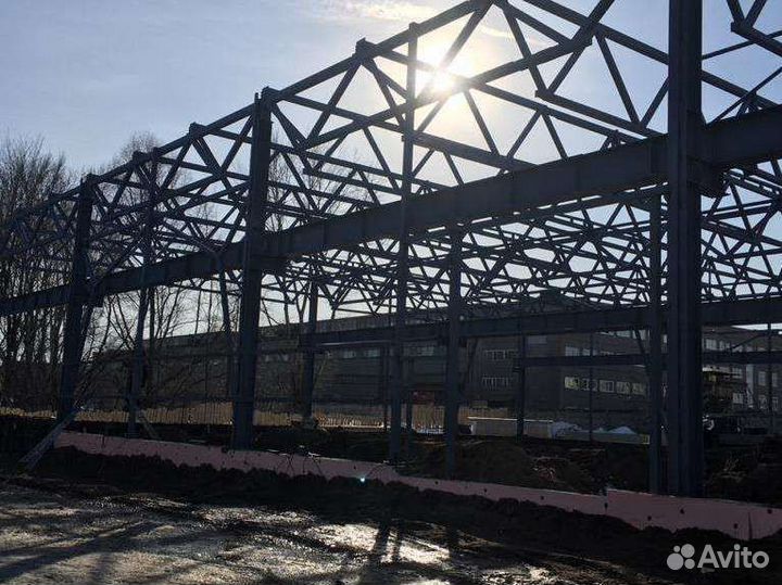 Изготовление и монтаж металлоконструкций, ангаров