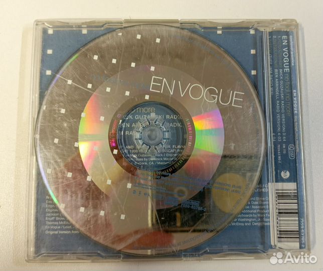 En Vogue No Fool, No More CD single hip hop 1998
