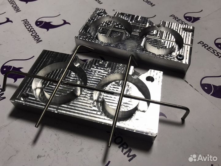 Форма чпу для литья грузил (Кольцо)