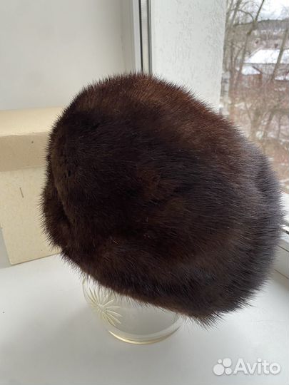 Шапка норковая женская
