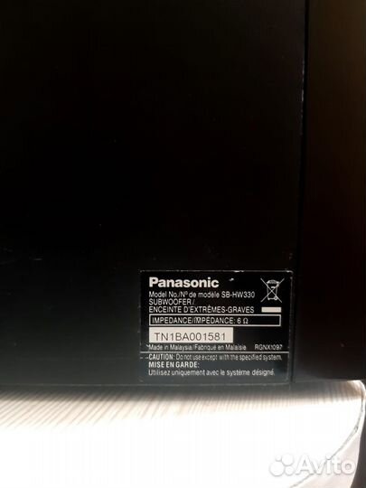 Колонки от домашнего кинотеатра Panasonic SC-BT735