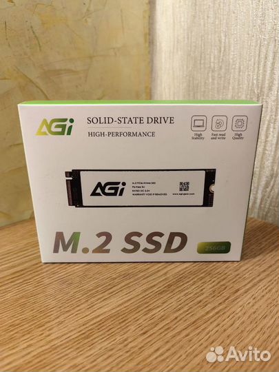SSD накопитель AGI AI198 M.2 2280 256 гб