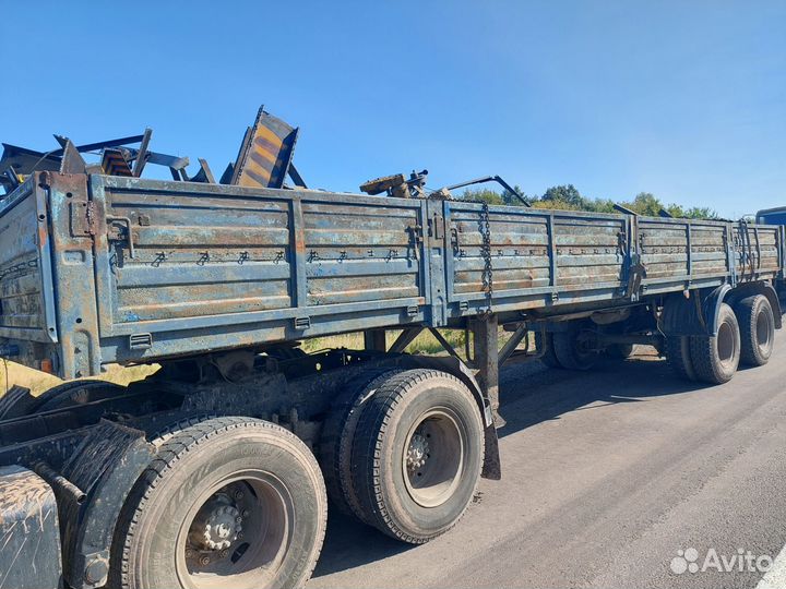 Полуприцеп бортовой СЗАП 9340, 2001