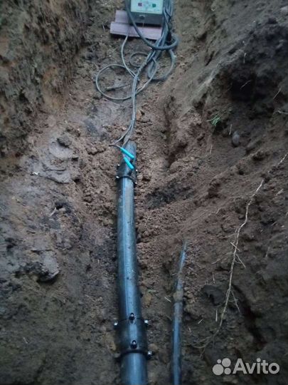 Элекромуфтовая сварка труб пнд / пэ