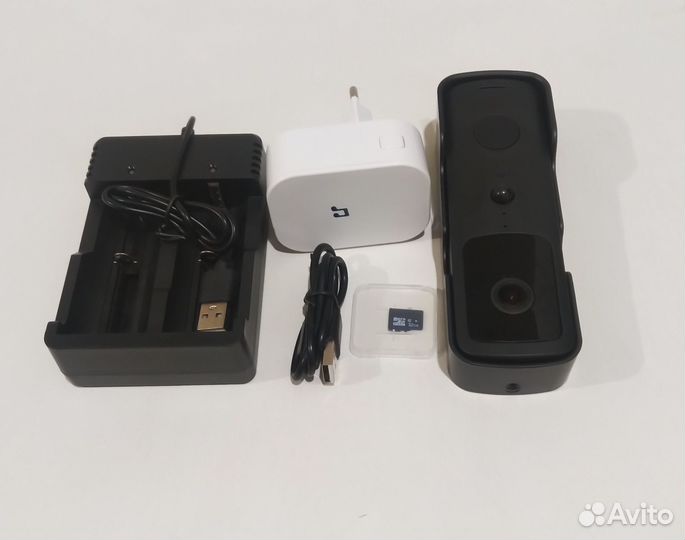 Беспроводной видеозвонок с Wi-Fi (комплект)