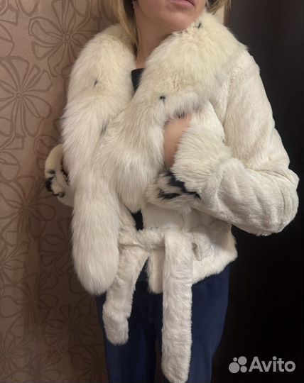 Шуба кролик 44 р