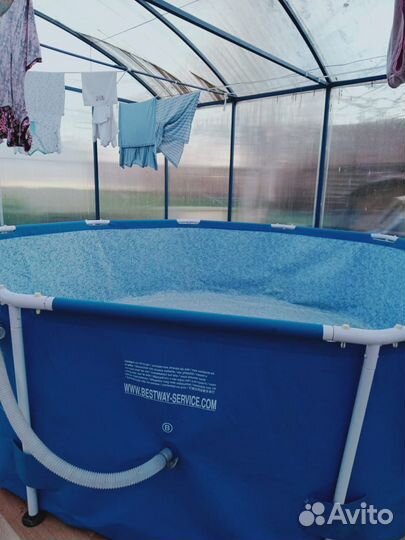 Каркасный бассейн бу