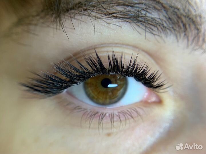 Наращивание ресниц модель