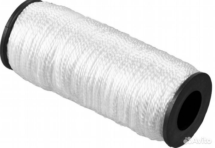 Шнур крученный капроновый сибин d 1.5 мм. 100 м