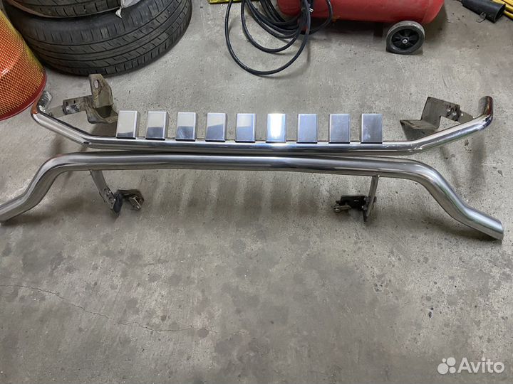 Защита бампера lexus lx570